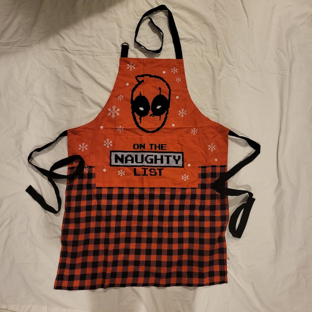 Deadpool Christmas Apron
